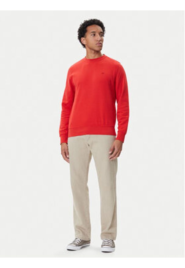 Mustang Bluza Clio 1016963 Czerwony Regular Fit. Kolor: czerwony. Materiał: bawełna