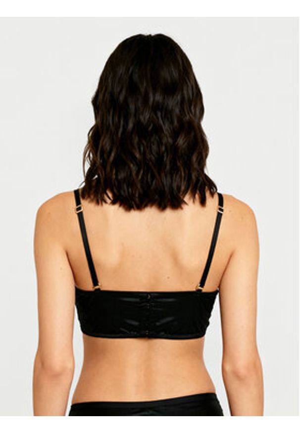 Guess Biustonosz z fiszbiną O5BC14 K1760 Czarny. Kolor: czarny. Materiał: syntetyk