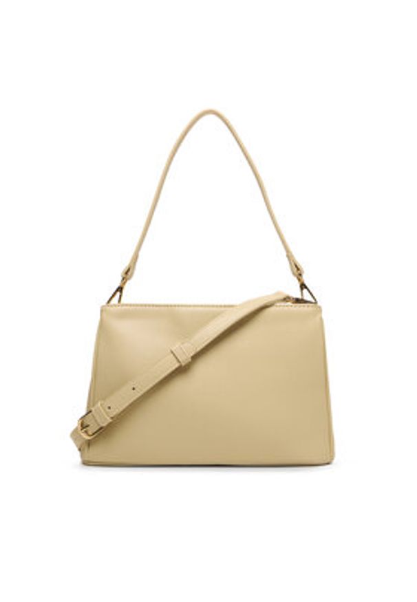 VALENTINO - Valentino Torebka Alina Re VBS9QB13 Écru. Kolor: kremowy. Materiał: skórzane