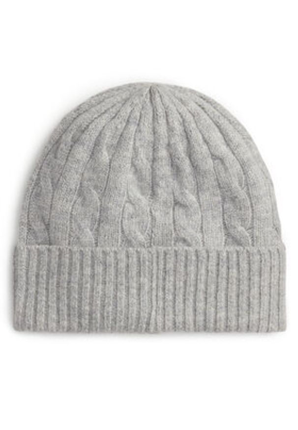 Polo Ralph Lauren Czapka 455981442002 Szary. Kolor: szary. Materiał: wełna