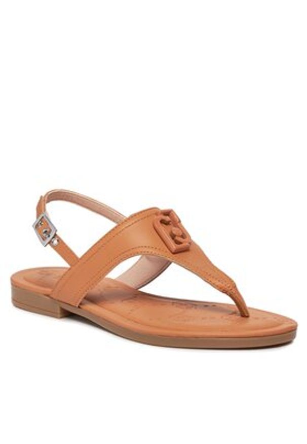 Liu Jo Sandały Sand 01 SA4117 P0062 S1442 Brązowy. Kolor: brązowy. Materiał: skóra