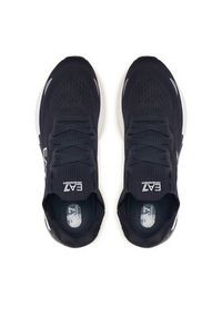 EA7 Emporio Armani Sneakersy 7X000652 AF18639 MZ069 Granatowy. Kolor: niebieski. Materiał: materiał #4