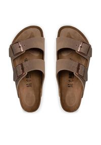 Birkenstock Klapki Arizona 0352201 Brązowy. Kolor: brązowy. Materiał: nubuk, skóra #3