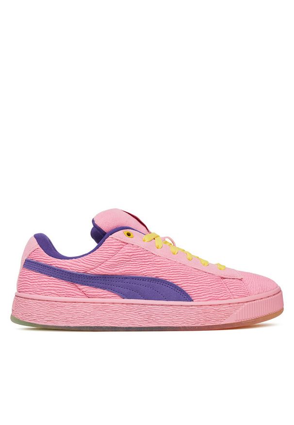 Sneakersy Puma. Kolor: różowy. Model: Puma Suede
