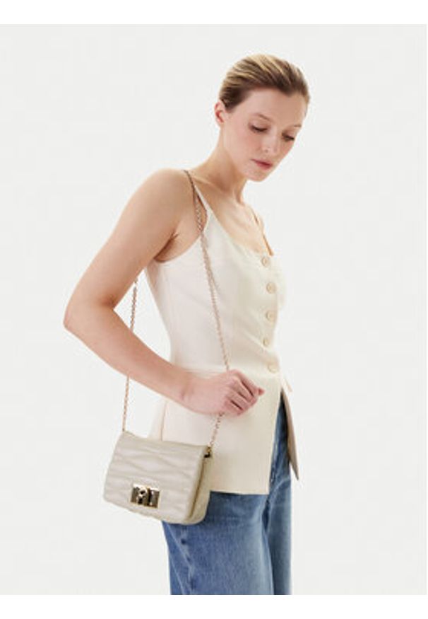 Furla Torebka 1927 Mini Soft WE00735 BX3221 PNN00 Écru. Materiał: skórzane