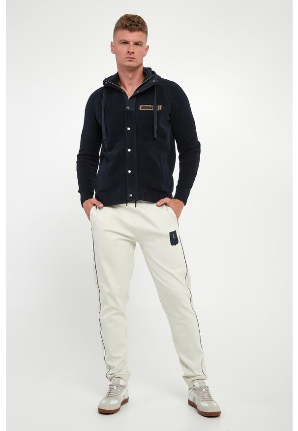 Aeronautica Militare - Sweter męski z kapturem AERONAUTICA MILITARE. Typ kołnierza: kaptur