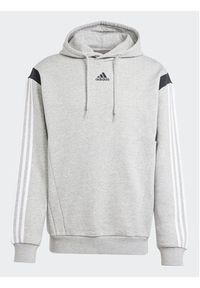 Adidas - adidas Bluza IP2249 Szary Regular Fit. Kolor: szary. Materiał: bawełna #4