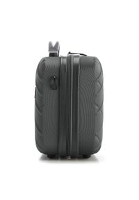 Wittchen - zestaw walizek z ABS-u z deseniem. Kolor: czarny, szary, wielokolorowy. Materiał: guma #8