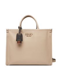 Liu Jo Torebka Ecs M Tote AF5206 E0058 Beżowy. Kolor: beżowy. Materiał: skórzane #5