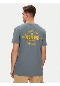 DC T-Shirt Chain Gang Tss ADYZT05348 Szary Regular Fit. Kolor: szary. Materiał: bawełna #3