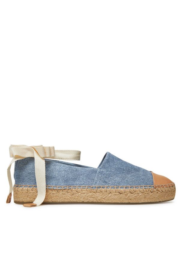 Espadryle Tory Burch. Kolor: niebieski