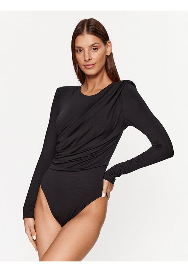 Undress Code Body American Beauty 574 Czarny Slim Fit. Kolor: czarny. Materiał: syntetyk