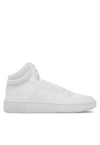 Adidas - adidas Sneakersy Hoops 3.0 GW5457 Biały. Kolor: biały. Materiał: materiał