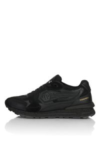 Philipp Plein - PHILIPP PLEIN Sneakersy SAFS MSC4074 PLE022N Czarny. Kolor: czarny. Materiał: materiał #1