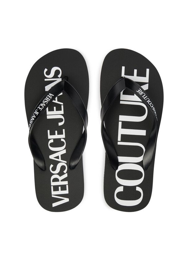 Japonki Versace Jeans Couture. Kolor: czarny