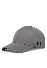 Under Armour Czapka z daszkiem Blitzing 1376702 Szary ciemny. Kolor: szary. Materiał: poliester #1