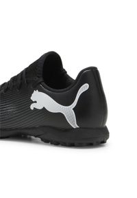 Puma - Młodzieżowe buty piłkarskie FUTURE 7 PLAY TT PUMA Black White. Kolor: czarny, wielokolorowy, biały. Sport: piłka nożna