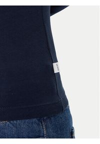Guess Jeans Bluzka W4YI22 J1314 Granatowy Regular Fit. Kolor: niebieski. Materiał: bawełna #4