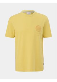 s.Oliver T-Shirt 2129464 Żółty Regular Fit. Kolor: żółty #2
