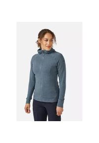 Bluza trekkingowa damska Rab Nexus Hoody. Kolor: niebieski