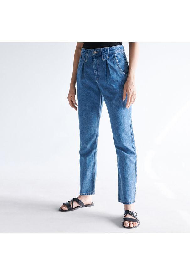 Sinsay - Jeansy loose fit ECO AWARE -. Materiał: jeans