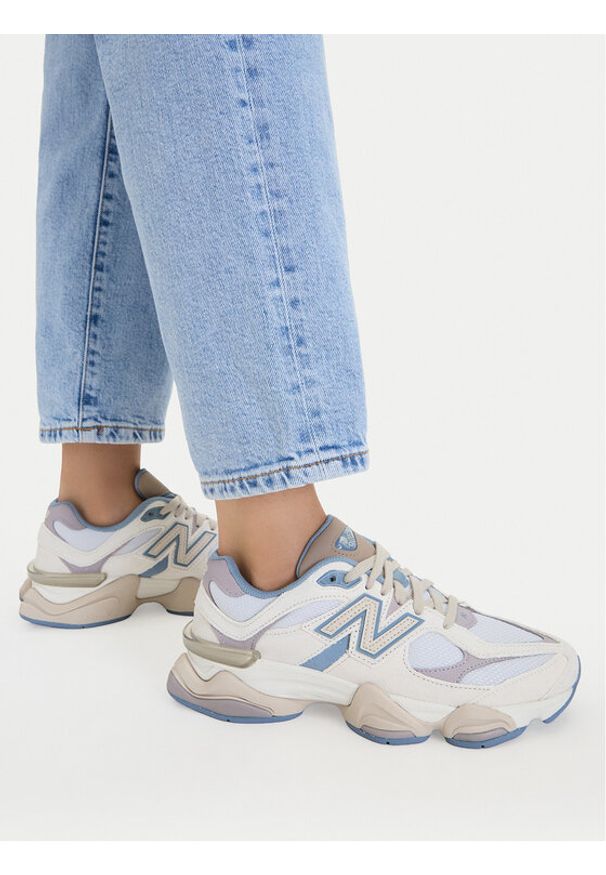 New Balance Sneakersy U90601RJ Beżowy. Kolor: beżowy. Materiał: skóra, zamsz