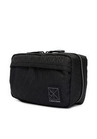 Calvin Klein Kosmetyczka Emblem Aop Washbag LV04D1208G Czarny. Kolor: czarny. Materiał: materiał #5