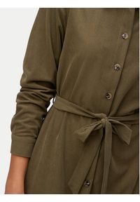Vero Moda Sukienka koszulowa Elly 10334288 Zielony Regular Fit. Kolor: zielony. Materiał: syntetyk. Typ sukienki: koszulowe #4