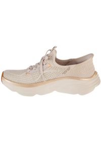 skechers - Buty sportowe Sneakersy damskie, Slip-Ins: D'lux Vapor - Evening Glow. Kolor: beżowy. Sport: turystyka piesza #2