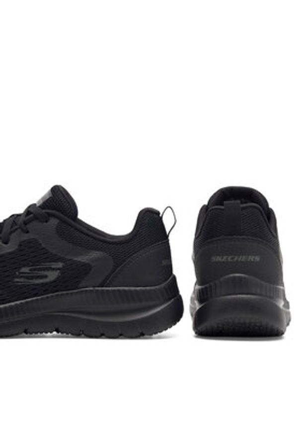 skechers - Skechers Sneakersy Bonutiful 12607 BBK Czarny. Kolor: czarny. Materiał: materiał