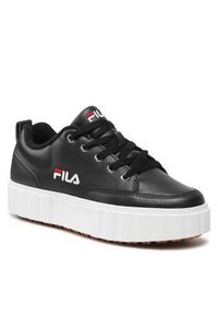 Fila Sneakersy Sandblast L Wmn FFW0060.80010 Czarny. Kolor: czarny. Materiał: skóra #6