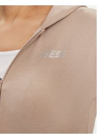 Guess Bluza Eleanora V4RQ04 KC5O0 Brązowy Regular Fit. Kolor: brązowy. Materiał: bawełna
