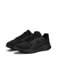 Buty do chodzenia dla dzieci Puma Transport JR. Zapięcie: sznurówki. Kolor: czarny. Materiał: materiał. Szerokość cholewki: normalna. Sport: turystyka piesza