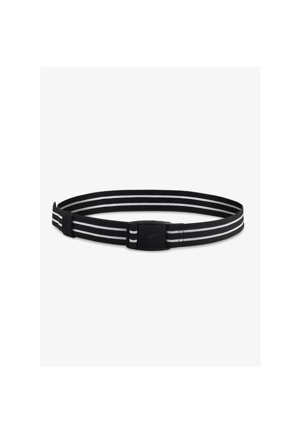 MONS ROYALE - Pasek Mons Royale Mons Belt 3 cm - black/white. Kolor: czarny. Sport: turystyka piesza