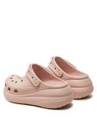 Crocs Klapki Classic Crush Clog 207521 Różowy. Kolor: różowy