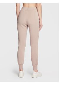 Guess Spodnie dresowe Allie Scuba V2YB18 K7UW2 Beżowy Regular Fit. Kolor: beżowy. Materiał: syntetyk