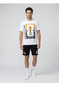 Sinsay - Bawełniana piżama dwuczęściowa z nadrukiem FIFA World Cup - wielobarwny. Materiał: bawełna. Wzór: nadruk #1