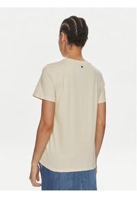 Weekend Max Mara T-Shirt Yen 2415971052 Beżowy Regular Fit. Kolor: beżowy. Materiał: bawełna #5