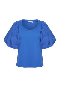 InWear T-Shirt Kisumeiw 30108510 Niebieski Regular Fit. Kolor: niebieski. Materiał: bawełna