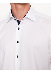 Eterna Koszula 8100/C13K Biały Modern Fit. Kolor: biały. Materiał: bawełna