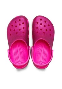 Crocs Klapki Classic Glitter Clog 205942 Różowy. Kolor: różowy #3