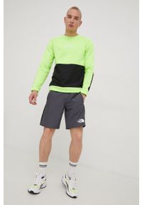 The North Face bluza sportowa Mountain Athletics męska kolor zielony wzorzysta. Kolor: zielony. Długość: krótkie. Styl: sportowy #3