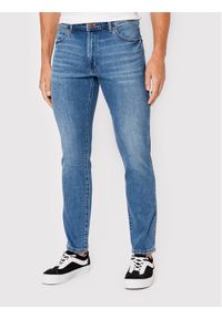 Wrangler Jeansy Larston W18SJX21Y 112322663 Niebieski Slim Tapered Fit. Kolor: niebieski #1