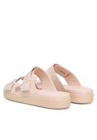 Crocs Klapki Brooklyn Buckle Low Low 211215 Różowy. Kolor: różowy