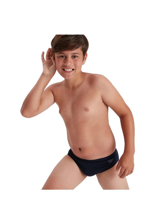 Slipy Speedo Boys Endurance+ – Granatowe – Rozmiar 15–16. Kolor: niebieski