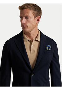 Polo Ralph Lauren Marynarka 715966393001 Granatowy Modern Fit. Typ kołnierza: polo. Kolor: niebieski. Materiał: bawełna #3