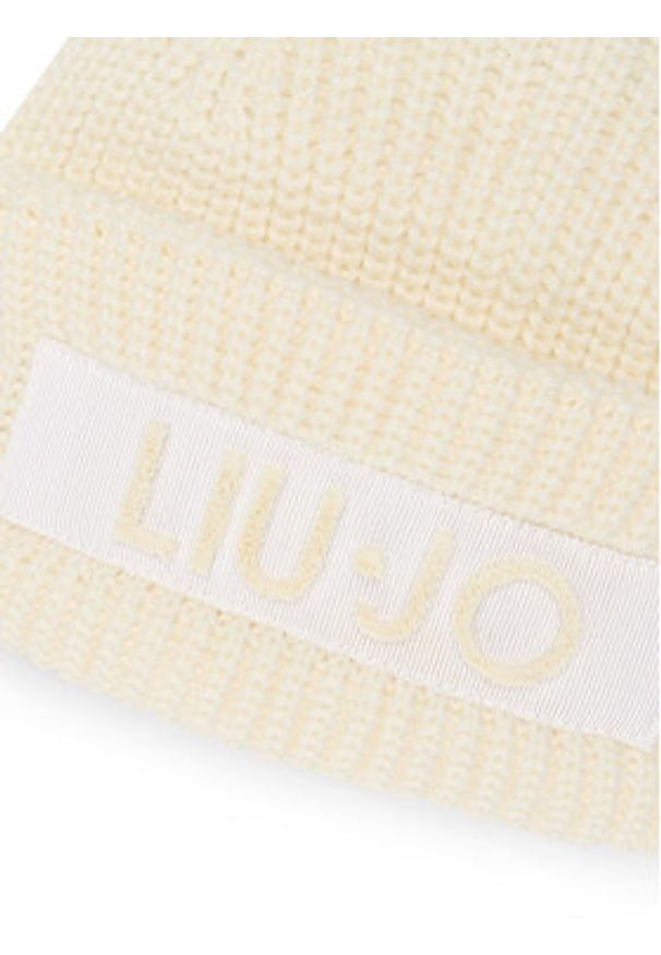 Liu Jo Czapka 2F5057 M0300 Écru. Kolor: kremowy. Materiał: akryl