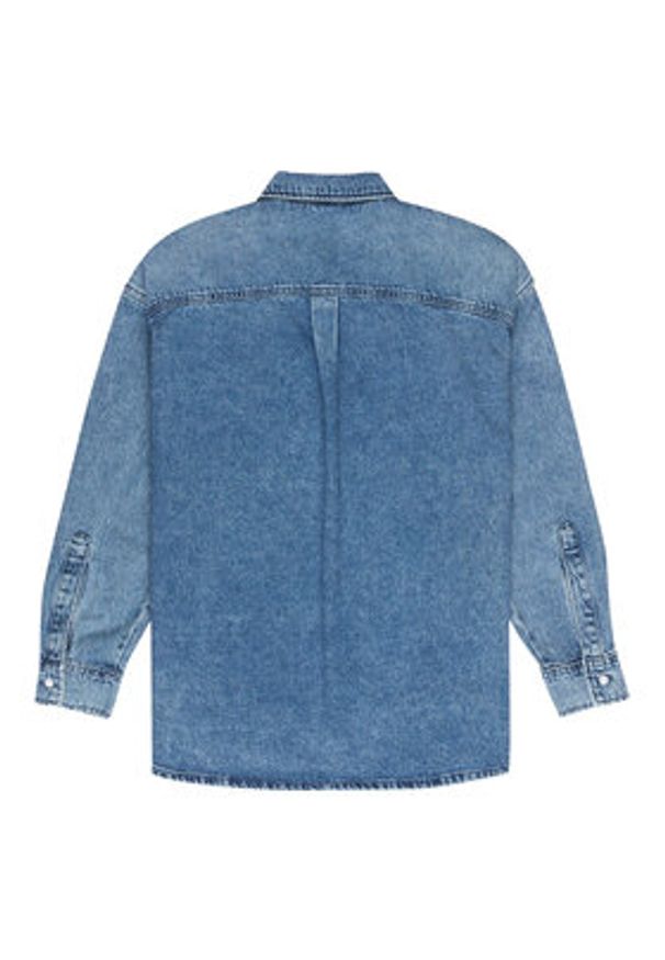 Quiksilver Koszula jeansowa Rahmat EQWWT03150 Niebieski Regular Fit. Kolor: niebieski. Materiał: jeans