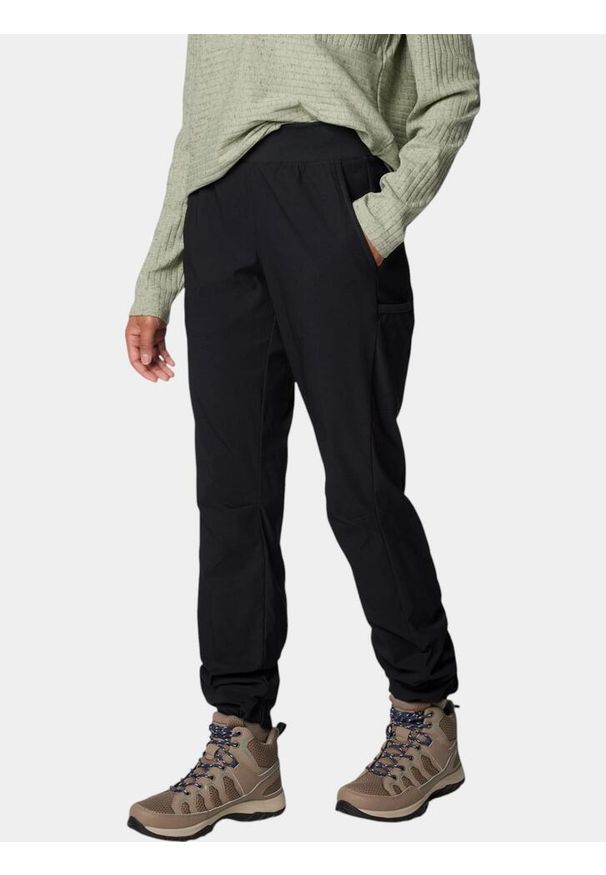columbia - Spodnie turystyczne damskie Columbia Leslie Falls Pull-On. Kolor: czarny. Sezon: lato. Sport: turystyka piesza