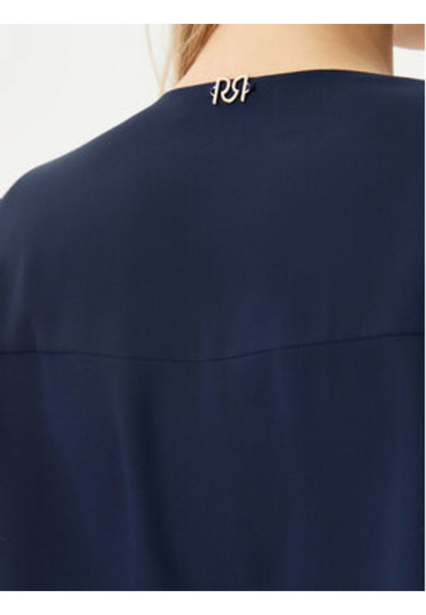 Rinascimento Bluzka CFC0122866003 Granatowy Regular Fit. Kolor: niebieski. Materiał: syntetyk